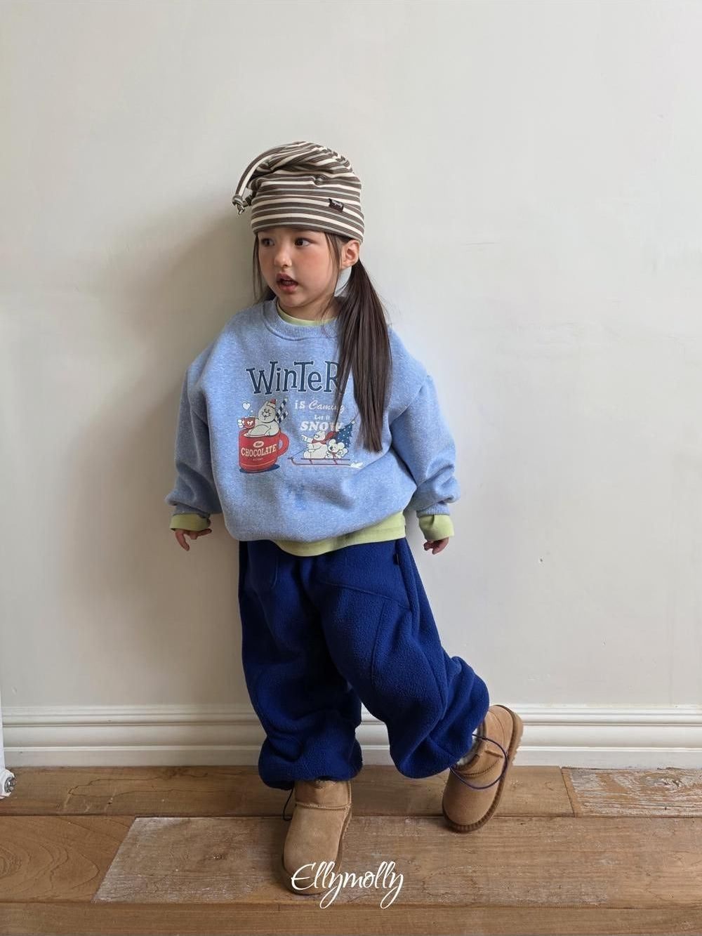Winter Snow Sweatshirt [Ellymolly]（2026Winter） 8