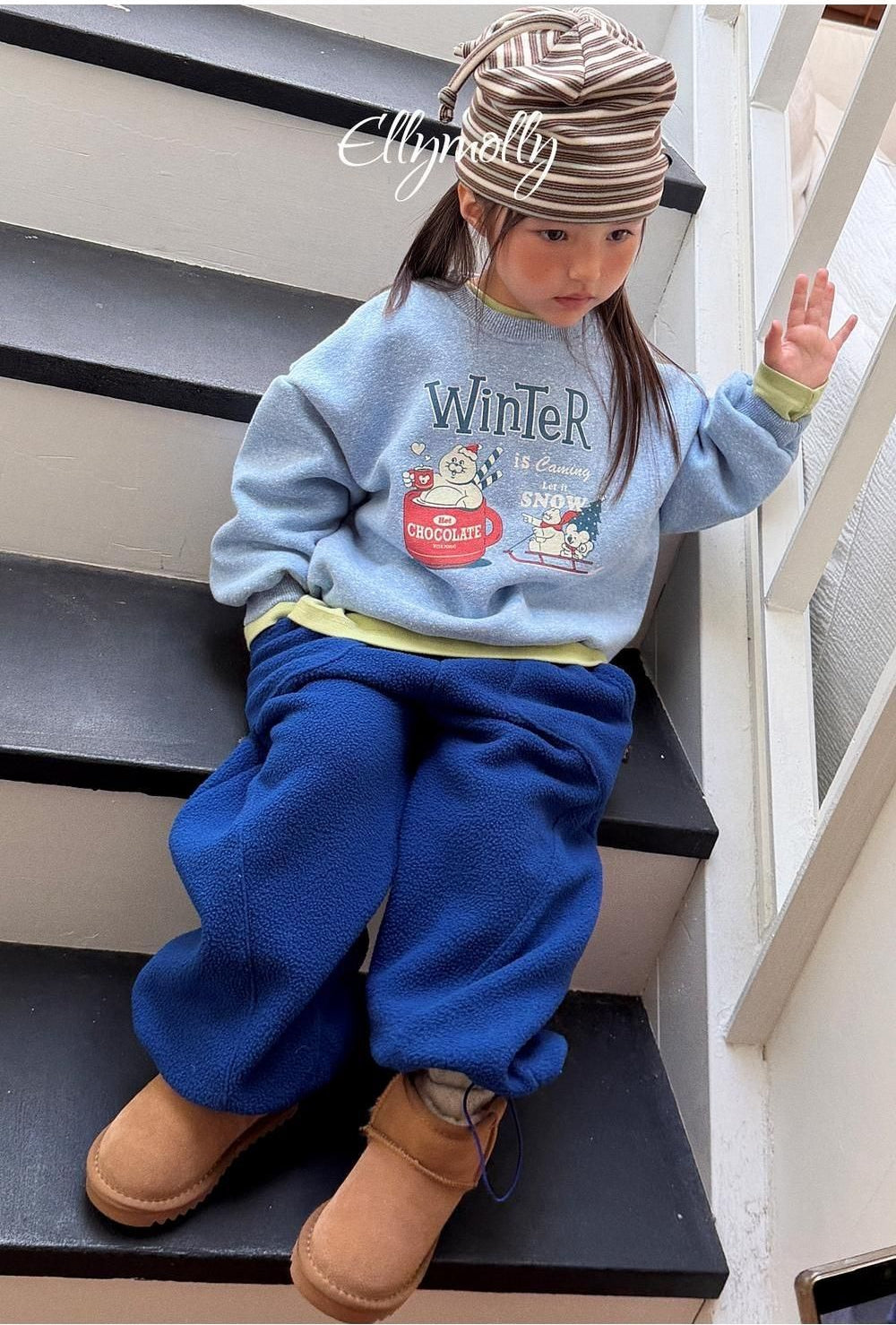 Winter Snow Sweatshirt [Ellymolly]（2026Winter） 10