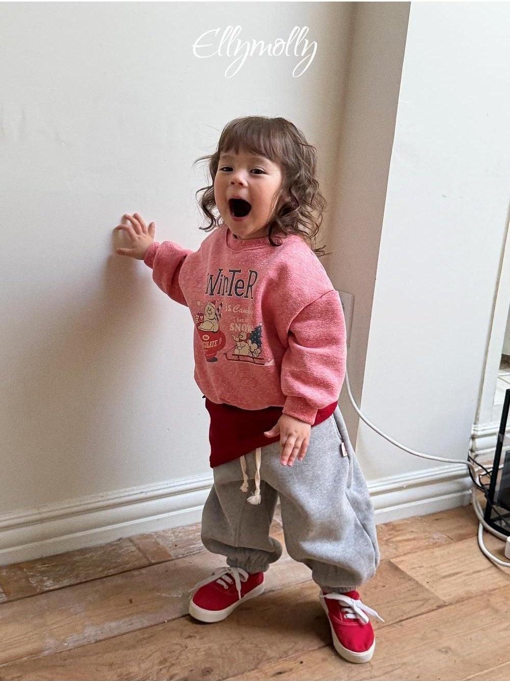 Winter Snow Sweatshirt [Ellymolly]（2026Winter） 15