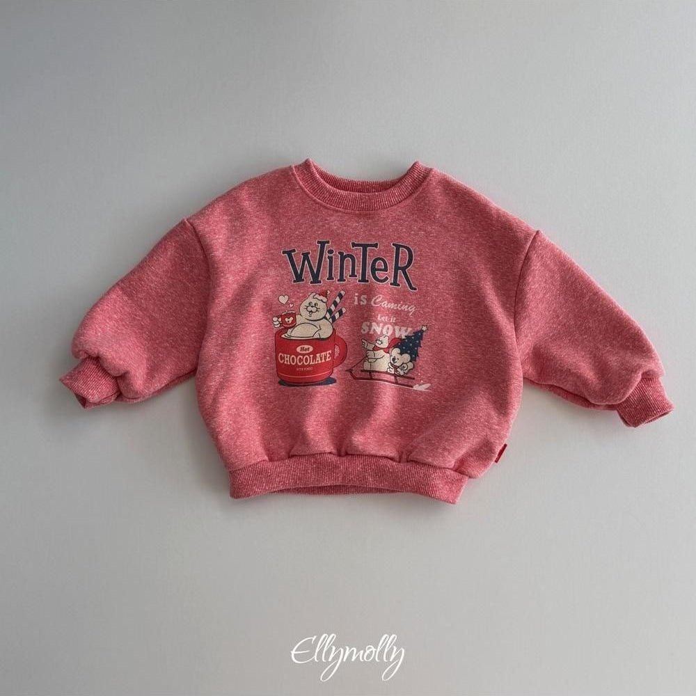Winter Snow Sweatshirt [Ellymolly]（2026Winter） 21