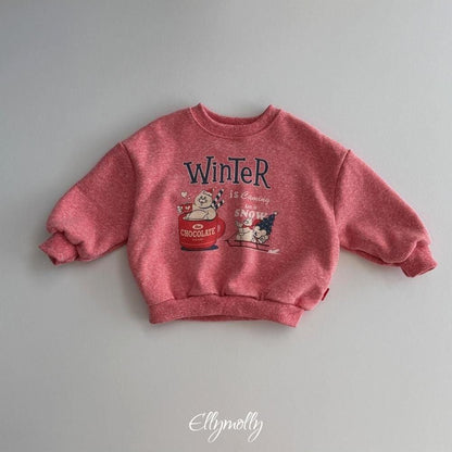 Winter Snow Sweatshirt [Ellymolly]（2026Winter） 21