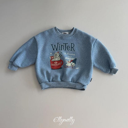 Winter Snow Sweatshirt [Ellymolly]（2026Winter） 22