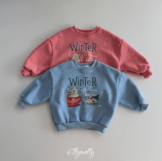 Winter Snow Sweatshirt [Ellymolly]（2026Winter） 2