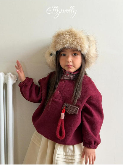 Pomelli High Neck Sweatshirt [Ellymolly]（2026Winter） 7