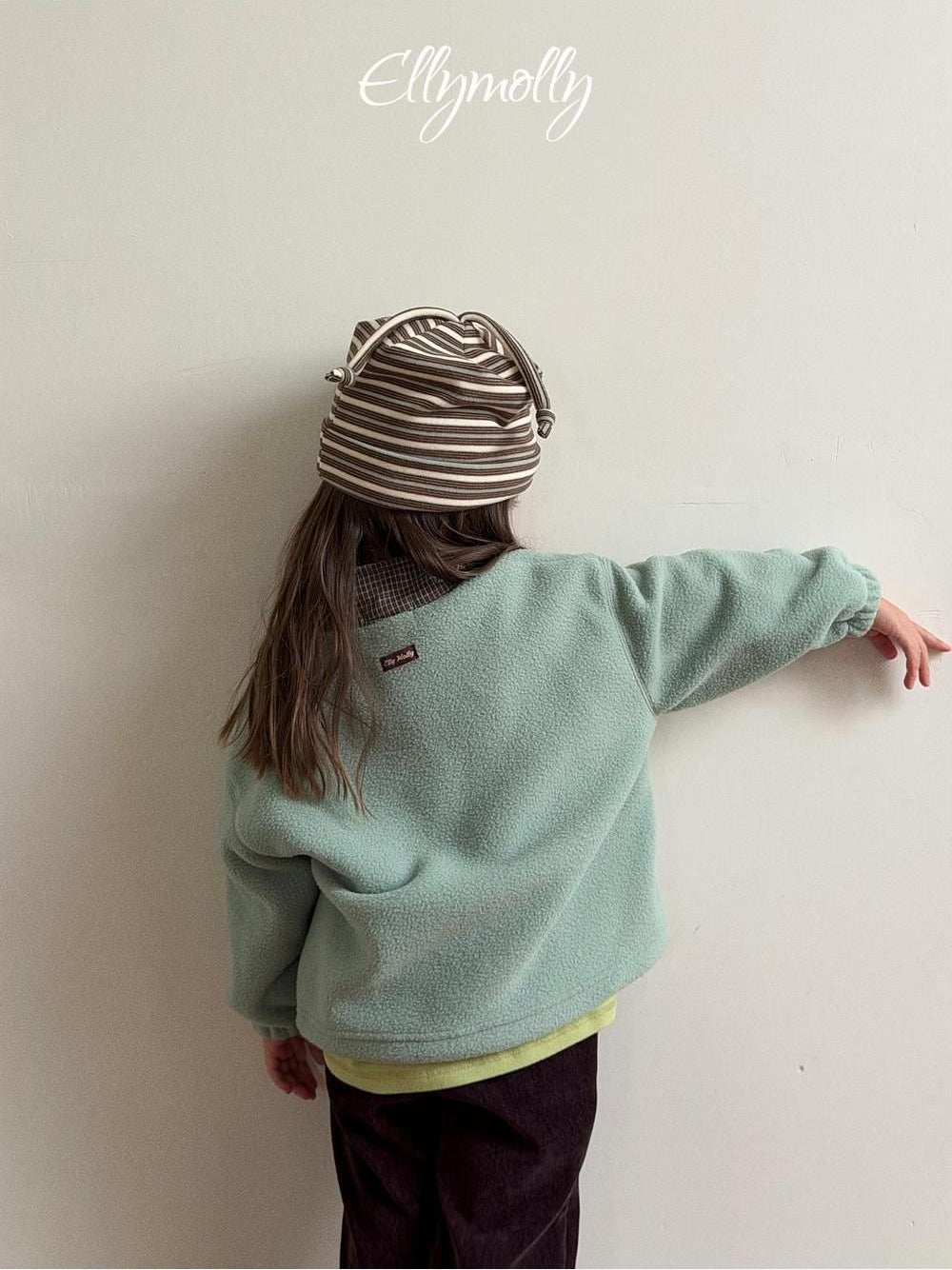 Pomelli High Neck Sweatshirt [Ellymolly]（2026Winter） 15