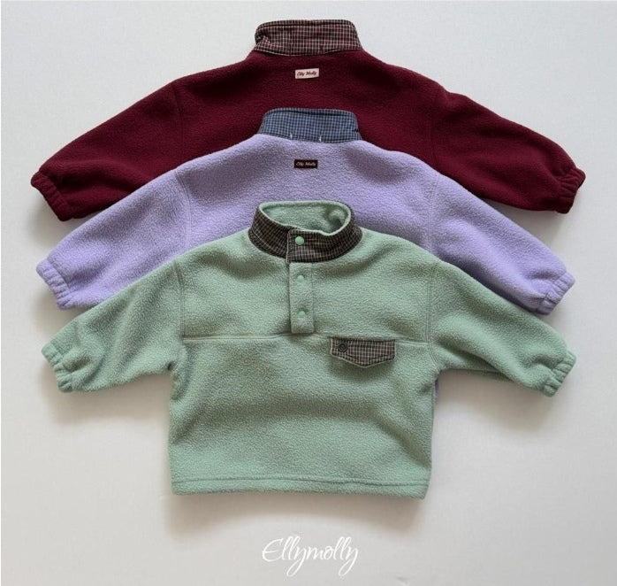 Pomelli High Neck Sweatshirt [Ellymolly]（2026Winter） 2