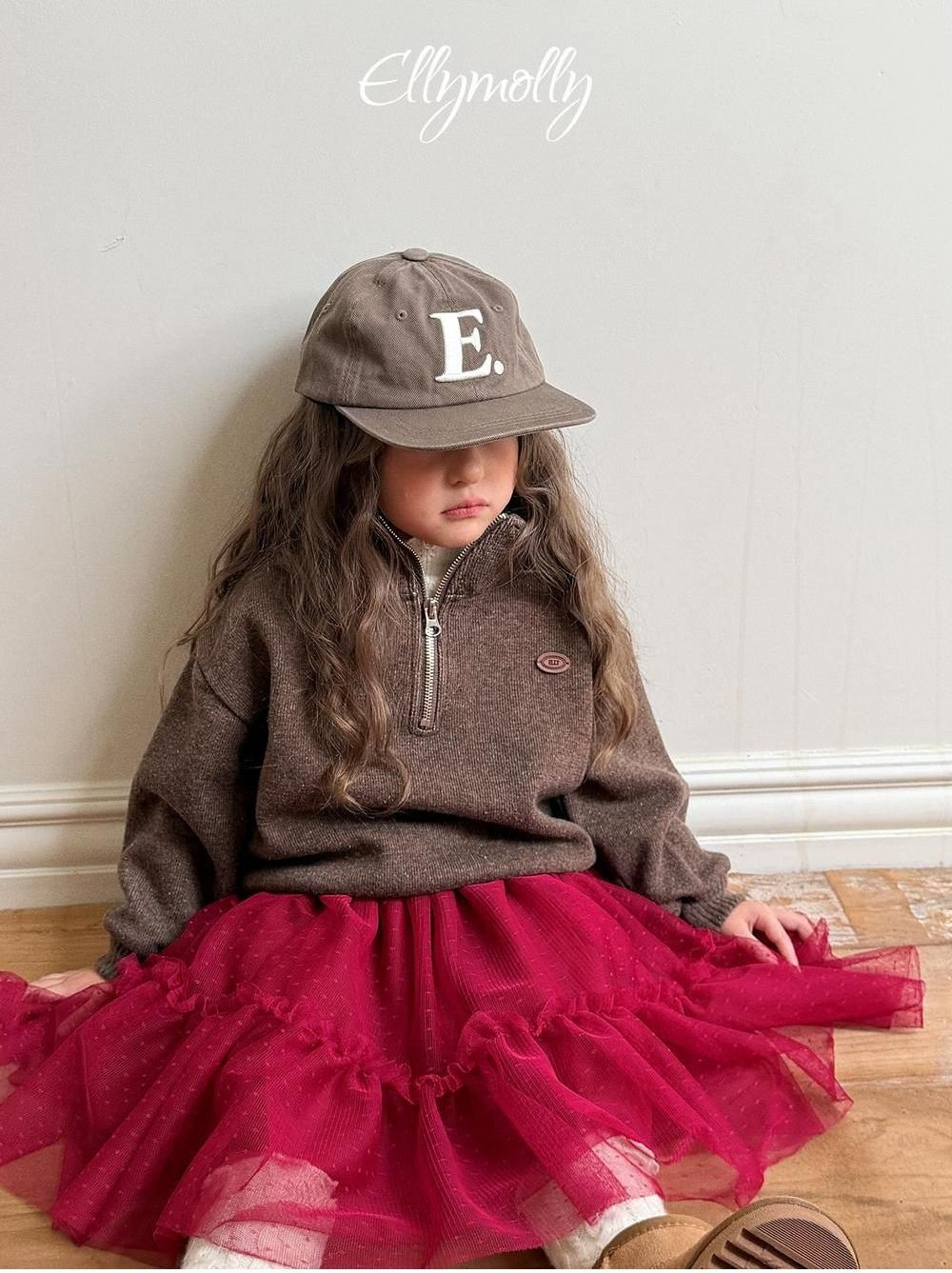Arden Wool Half Zip-Up [Ellymolly]（2026Winter） 4