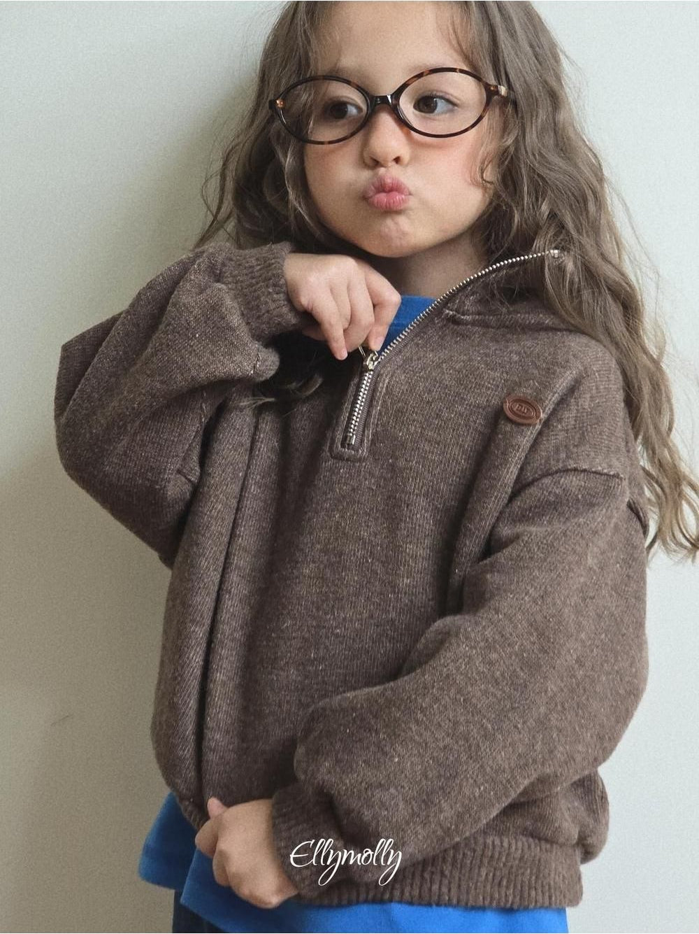 Arden Wool Half Zip-Up [Ellymolly]（2026Winter） 6