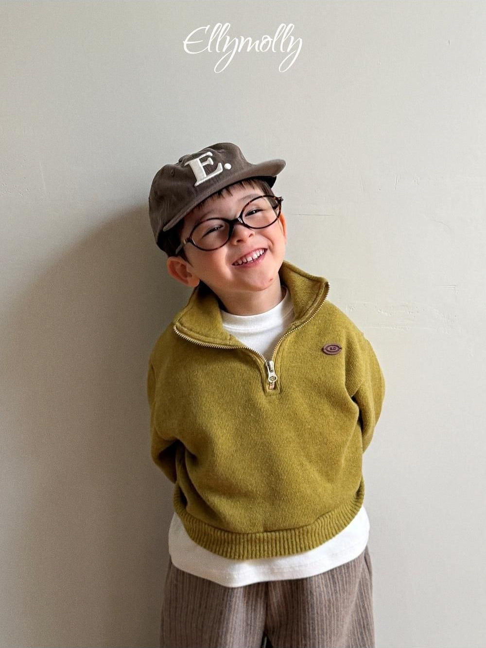 Arden Wool Half Zip-Up [Ellymolly]（2026Winter） 15