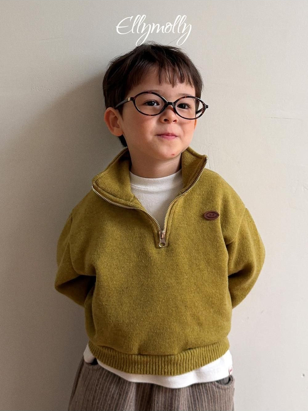Arden Wool Half Zip-Up [Ellymolly]（2026Winter） 19