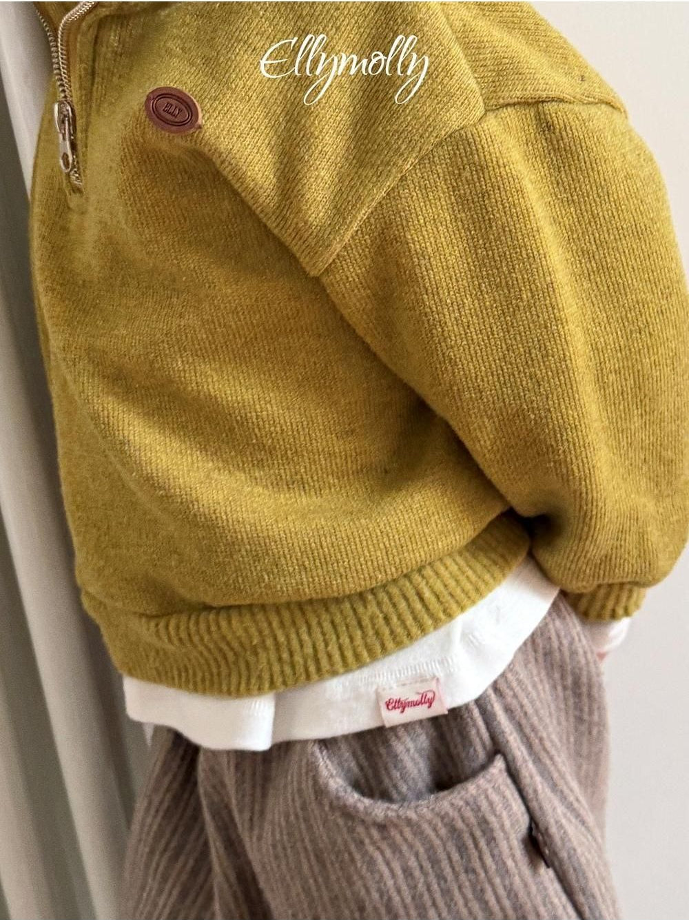 Arden Wool Half Zip-Up [Ellymolly]（2026Winter） 21