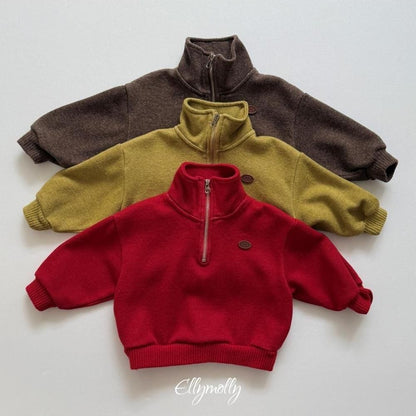 Arden Wool Half Zip-Up [Ellymolly]（2026Winter） 23