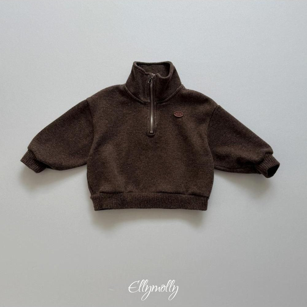 Arden Wool Half Zip-Up [Ellymolly]（2026Winter） 24