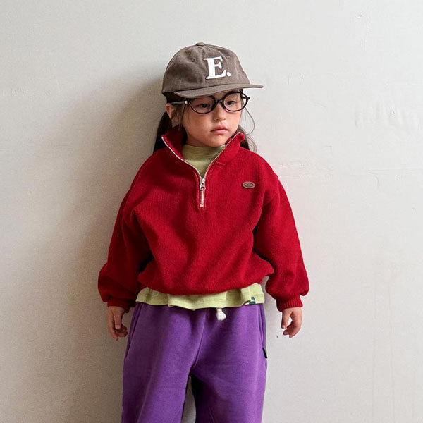 Arden Wool Half Zip-Up [Ellymolly]（2026Winter） 1