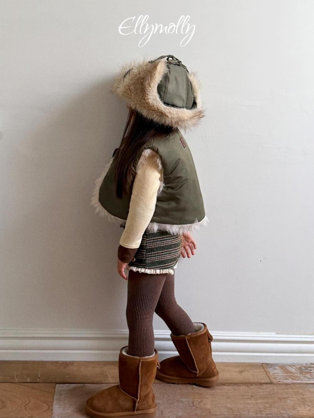 Publi Reversible Vest [Ellymolly]（2026Winter） 3