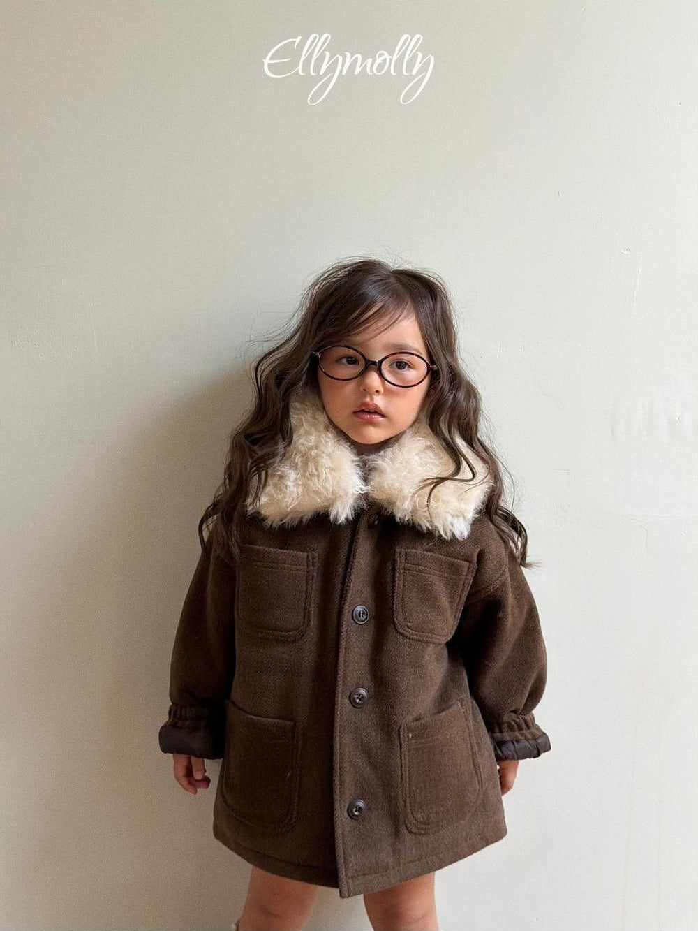Fluffy Wool Coat [Ellymolly]（2026Winter） 5