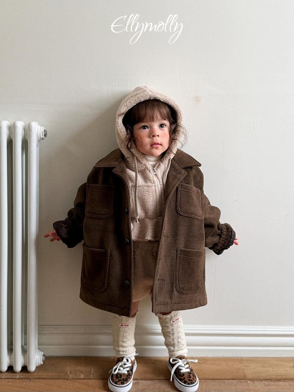 Fluffy Wool Coat [Ellymolly]（2026Winter） 13