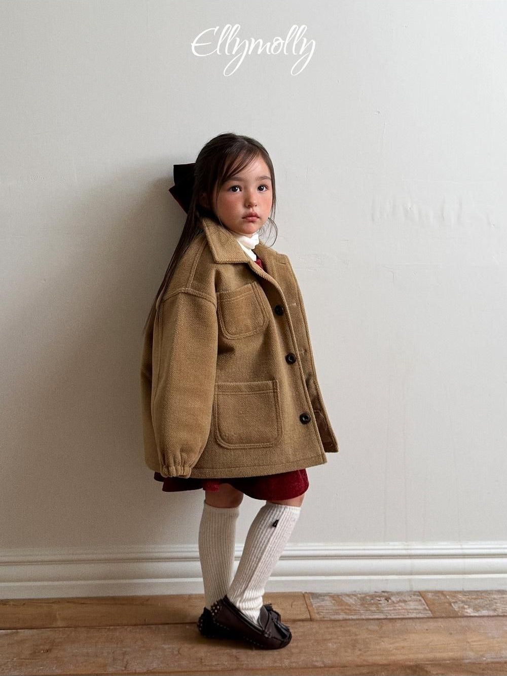 Fluffy Wool Coat [Ellymolly]（2026Winter） 21