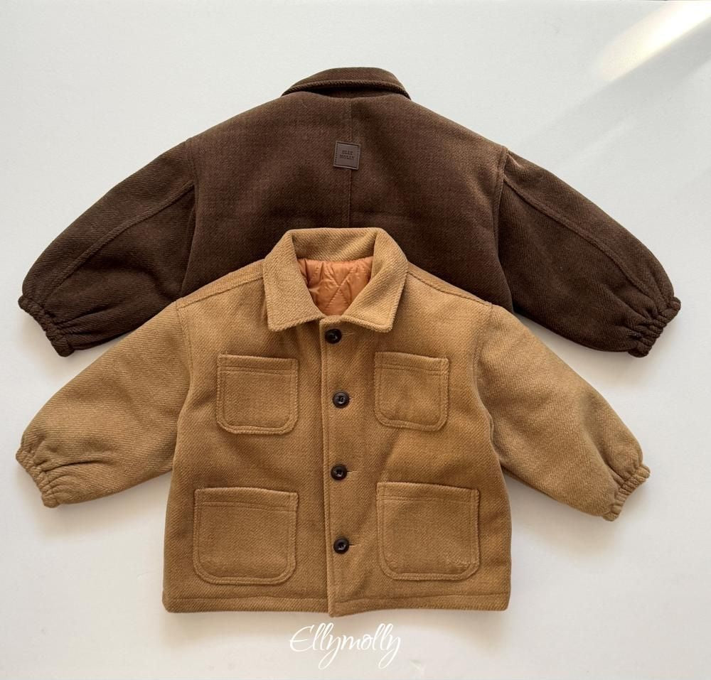 Fluffy Wool Coat [Ellymolly]（2026Winter） 23