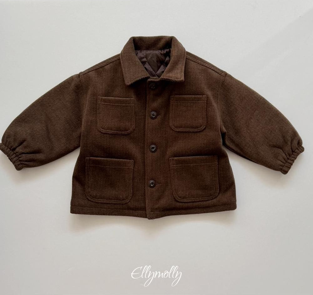 Fluffy Wool Coat [Ellymolly]（2026Winter） 24