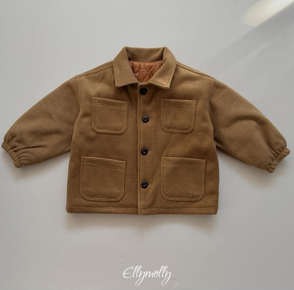 Fluffy Wool Coat [Ellymolly]（2026Winter） 25