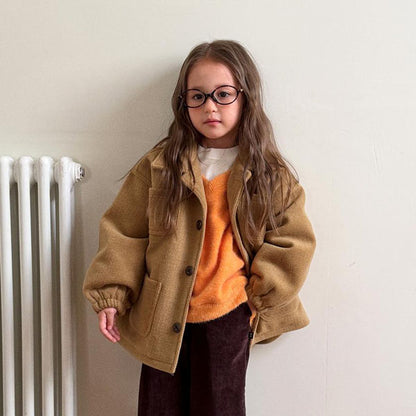 Fluffy Wool Coat [Ellymolly]（2026Winter） 2