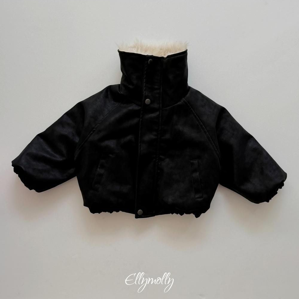 Big Collar Shearling Jumper [Ellymolly]（2026Winter） 21