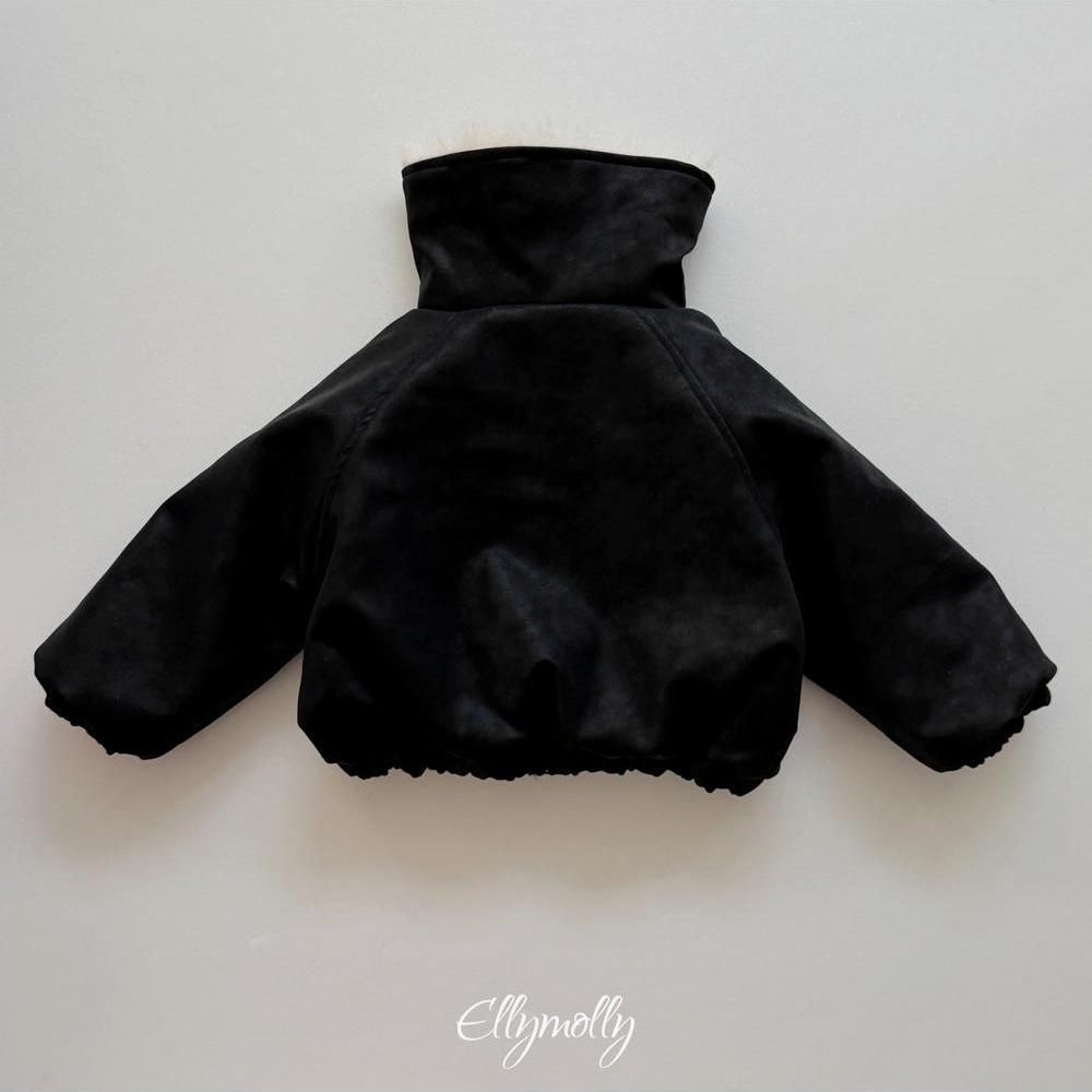 Big Collar Shearling Jumper [Ellymolly]（2026Winter） 22