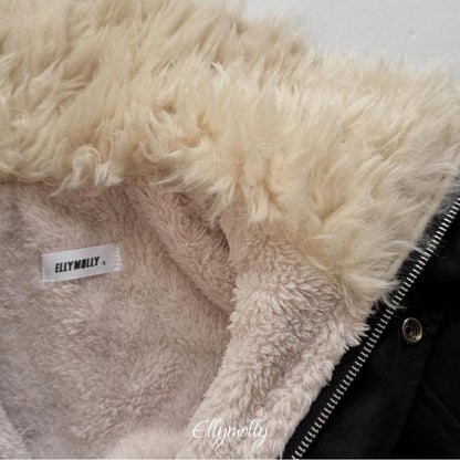 Big Collar Shearling Jumper [Ellymolly]（2026Winter） 24