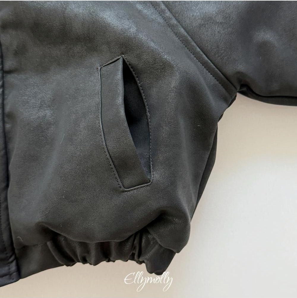 Big Collar Shearling Jumper [Ellymolly]（2026Winter） 27