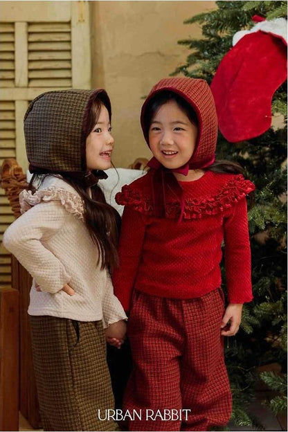Classic Check Bonnet [URBAN RABBIT]（2026Winter） 3