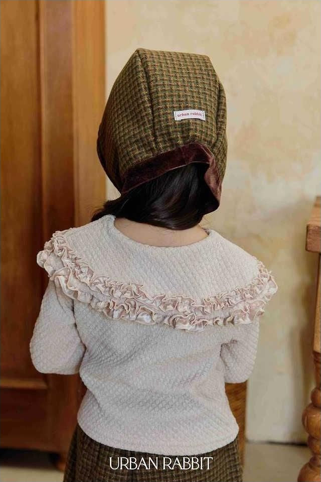 Classic Check Bonnet [URBAN RABBIT]（2026Winter） 6