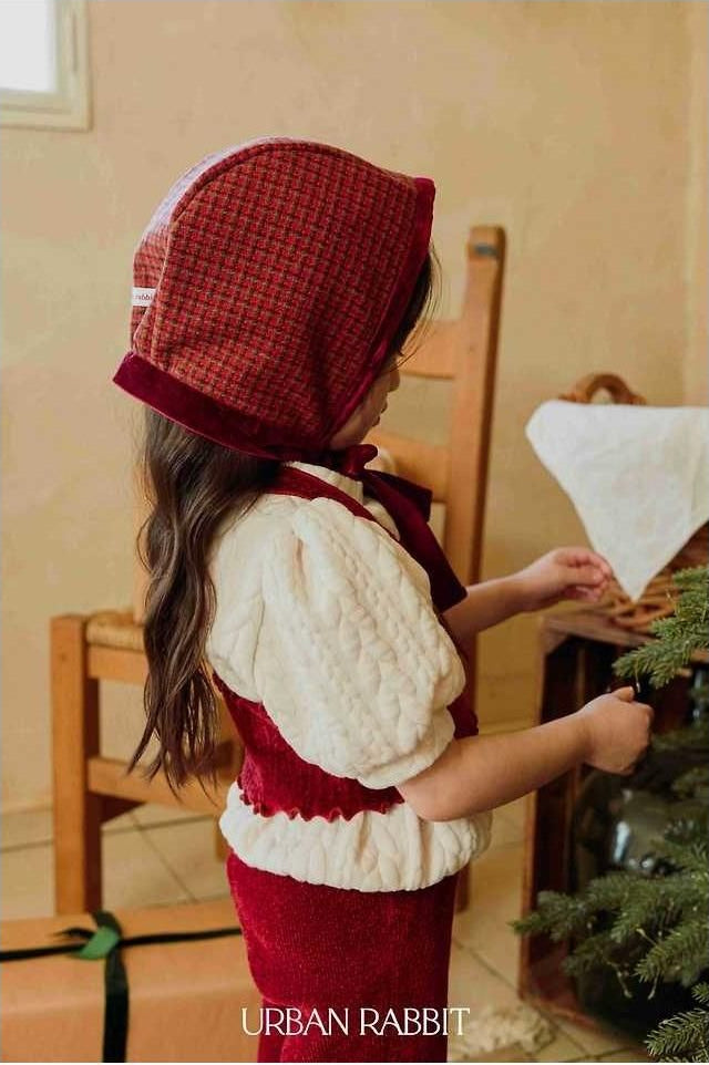 Classic Check Bonnet [URBAN RABBIT]（2026Winter） 9