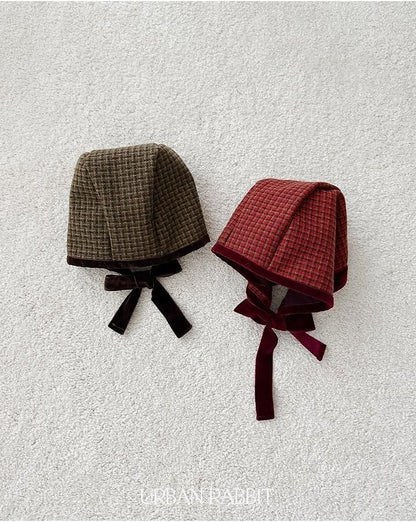 Classic Check Bonnet [URBAN RABBIT]（2026Winter） 11