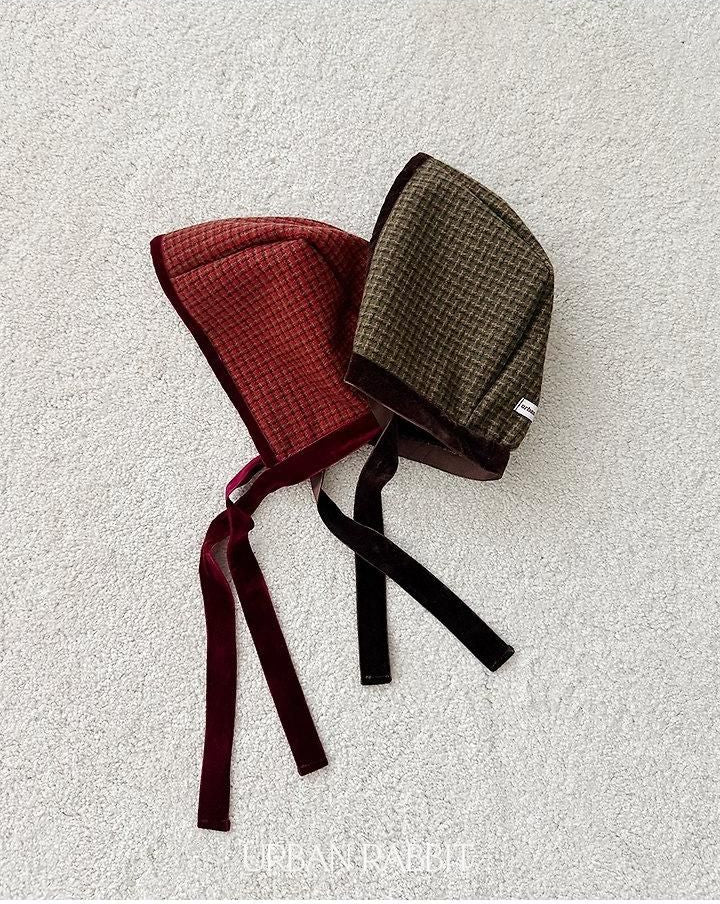Classic Check Bonnet [URBAN RABBIT]（2026Winter） 12