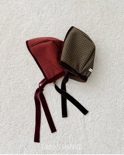 Classic Check Bonnet [URBAN RABBIT]（2026Winter） 12
