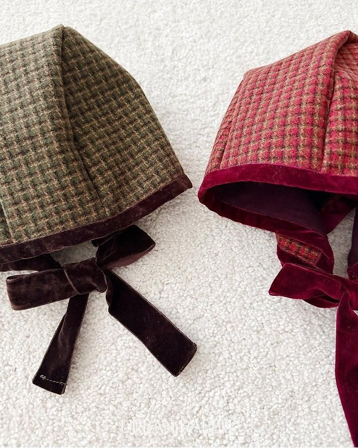 Classic Check Bonnet [URBAN RABBIT]（2026Winter） 13