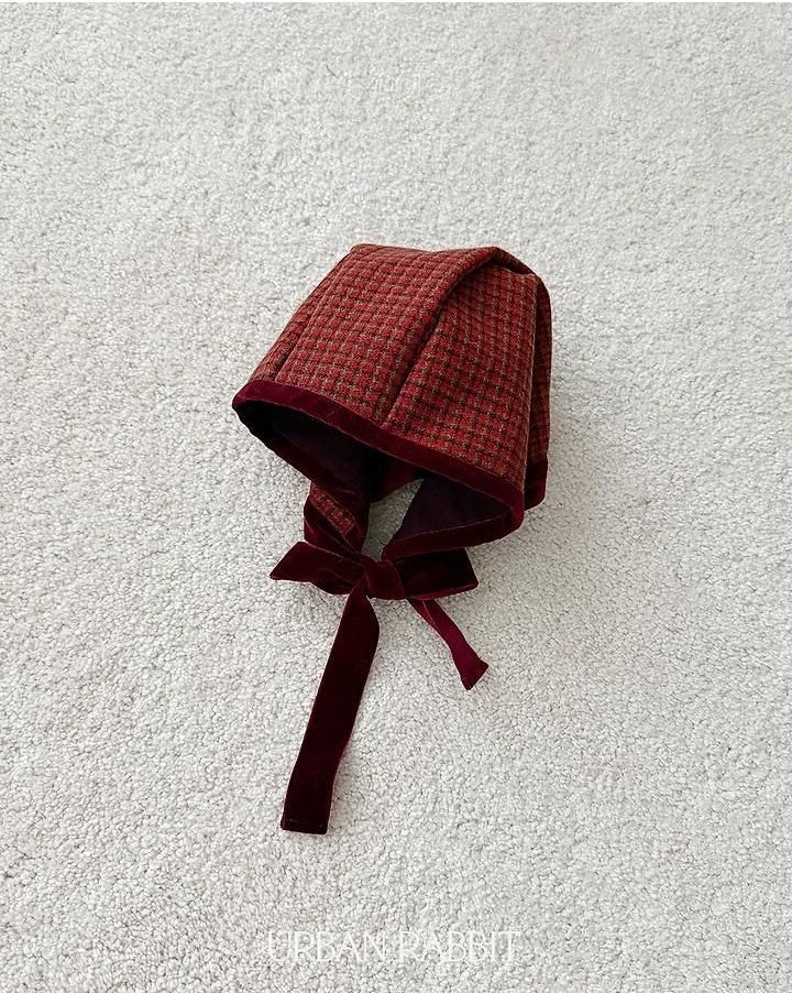 Classic Check Bonnet [URBAN RABBIT]（2026Winter） 14