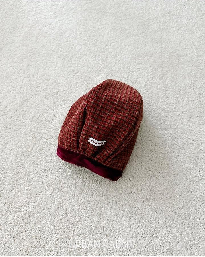 Classic Check Bonnet [URBAN RABBIT]（2026Winter） 15