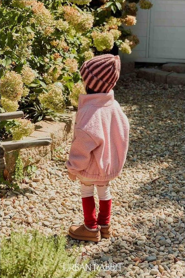 Volume Color Block Knee Socks [URBAN RABBIT]（2026Winter） 6