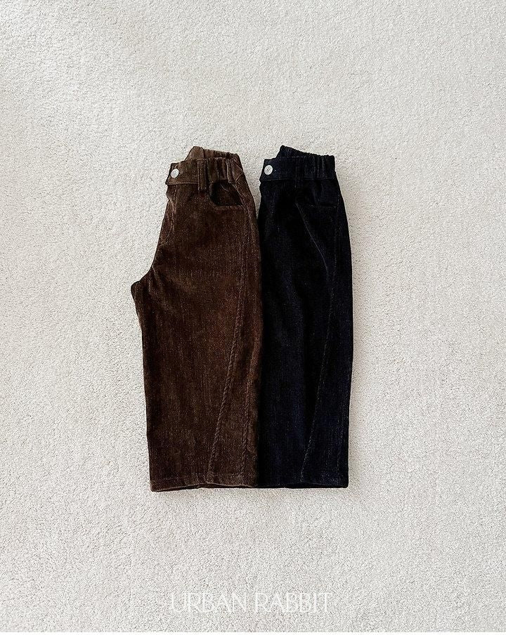 Brushed Denim Barrel Pants [URBAN RABBIT]（2026Winter） 11