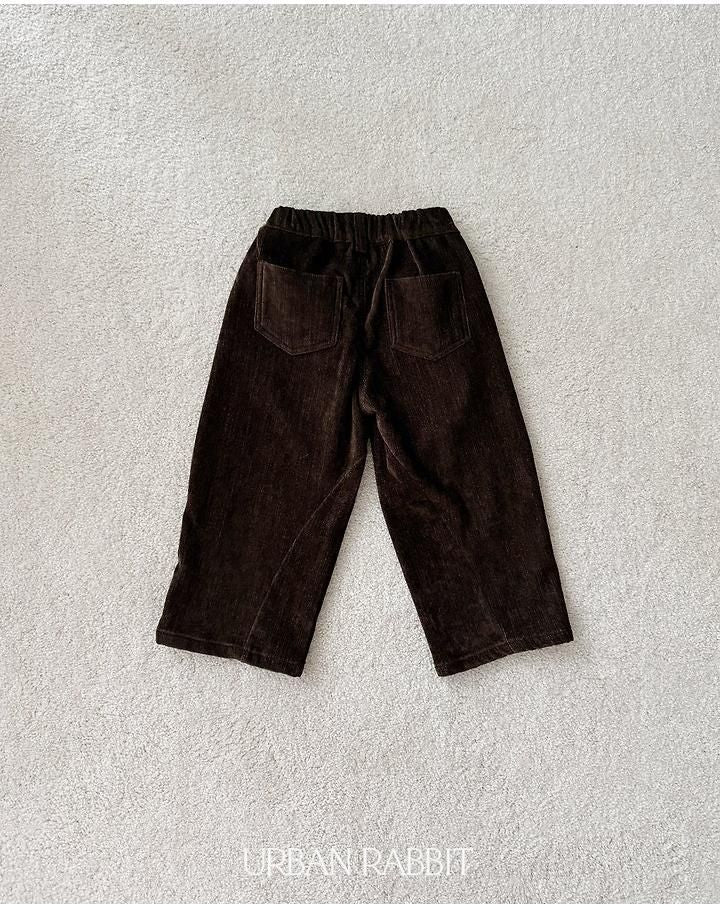 Brushed Denim Barrel Pants [URBAN RABBIT]（2026Winter） 17