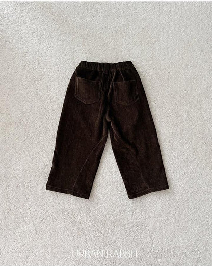 Brushed Denim Barrel Pants [URBAN RABBIT]（2026Winter） 17