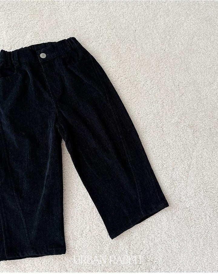 Brushed Denim Barrel Pants [URBAN RABBIT]（2026Winter） 20