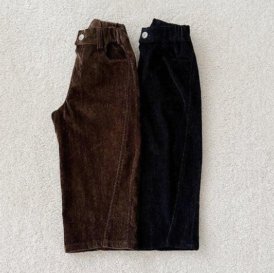 Brushed Denim Barrel Pants [URBAN RABBIT]（2026Winter） 1