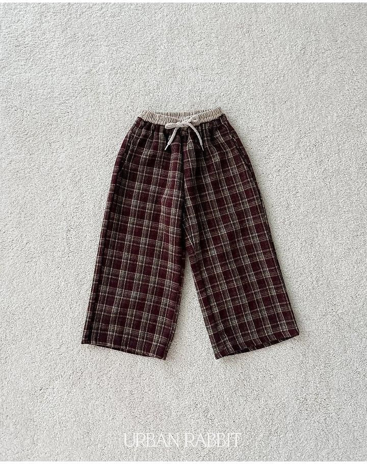 Check Sagging Pants [URBAN RABBIT]（2026Winter） 12