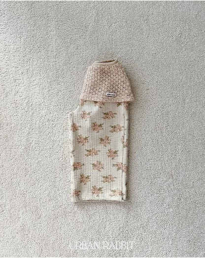 Knit Wrap Flower Pants [URBAN RABBIT]（2026Winter） 13
