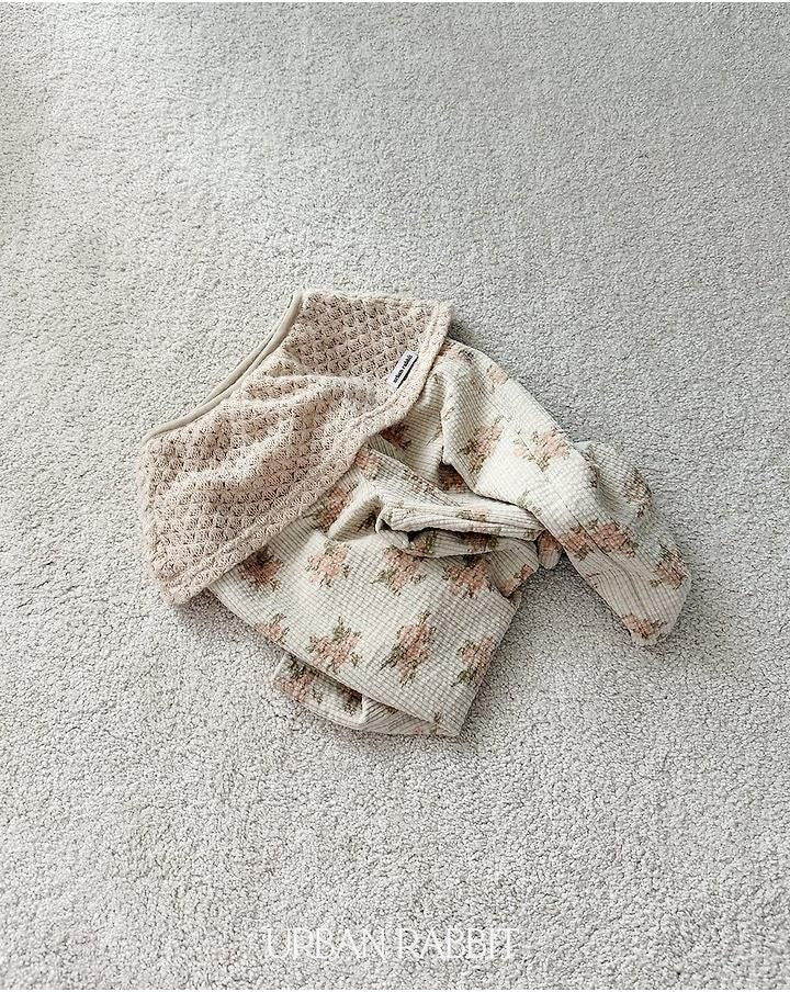 Knit Wrap Flower Pants [URBAN RABBIT]（2026Winter） 17