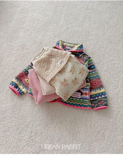 Knit Wrap Flower Pants [URBAN RABBIT]（2026Winter） 19
