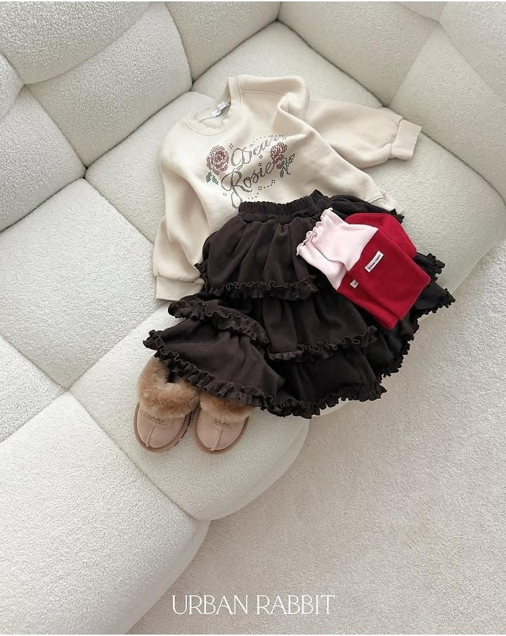 Frill Cancan Long Skirt [URBAN RABBIT]（2026Winter） 18